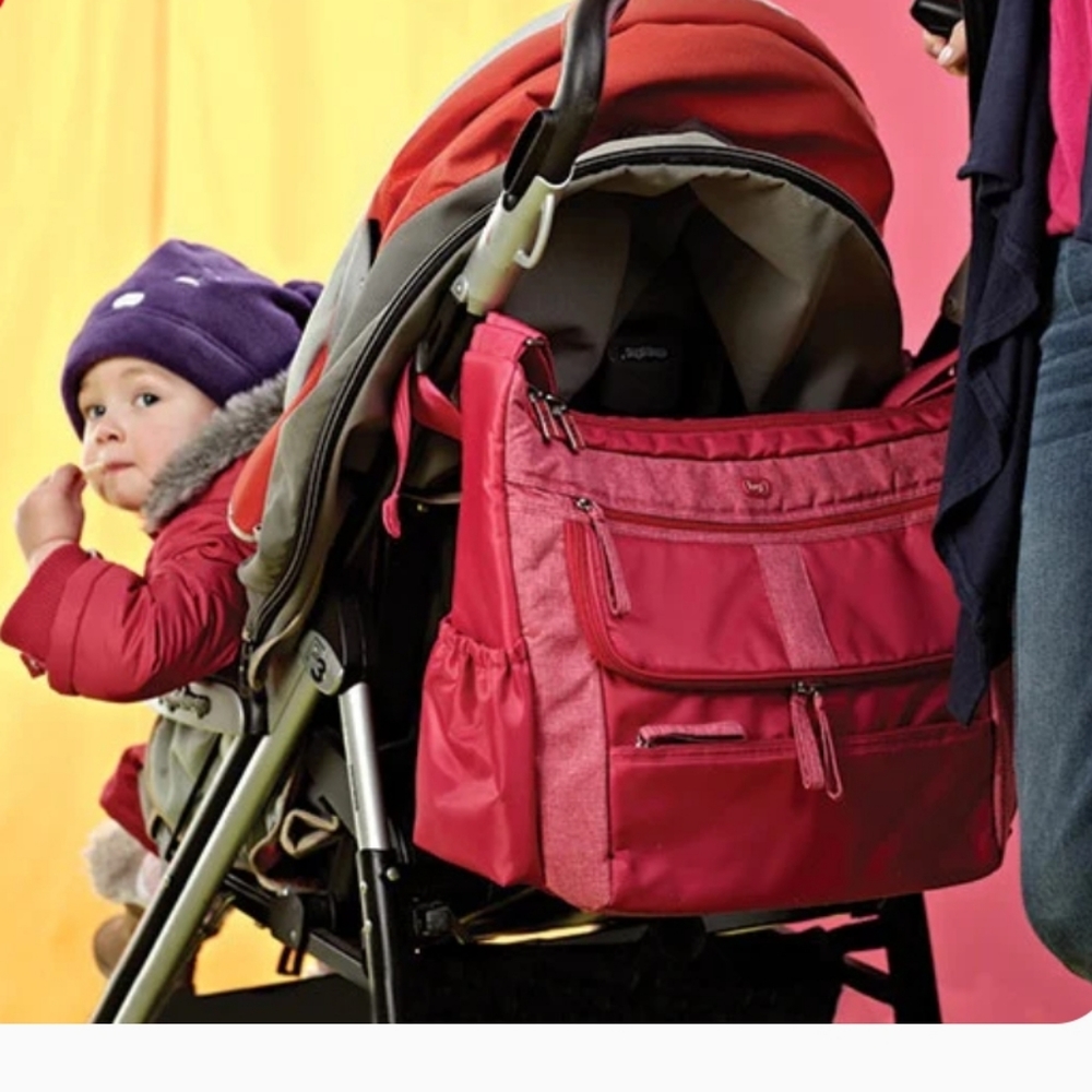 Hula Hoop Carry-All Messenger Bag by Lug